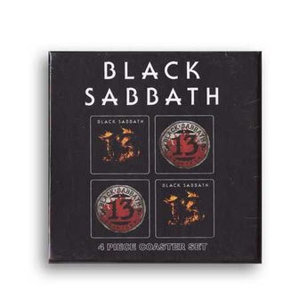 Black Sabbath cadeau set onderzetters - 13