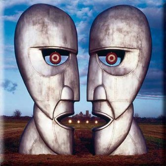 Pink Floyd magneet - Division Bell Metal Heads