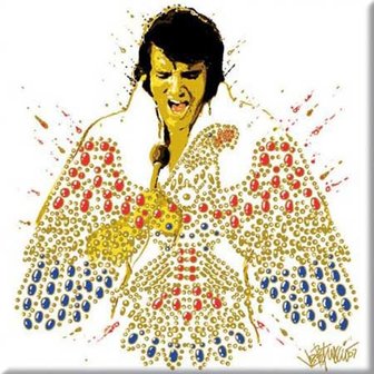 Elvis Presley magneet - American Eagle