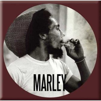 Bob Marley magneet - Circle