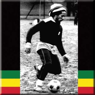 Bob Marley magneet - Voetbal