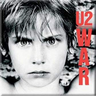 U2 magneet - War