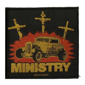 Ministry patch - Jesus Built My Hotrod