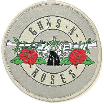 Guns N Roses patch - Silver Circle Logo