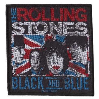 The Rolling Stones patch - Black and Blue