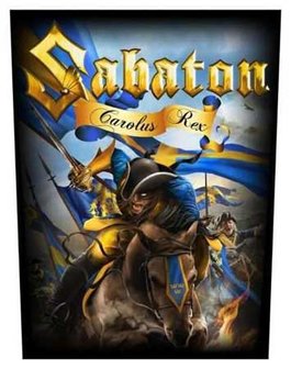 Sabaton backpatch - Carolus Rex