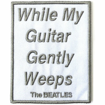 The Beatles patch While My Guitar Gently Weeps