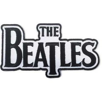 The Beatles patch - Drop T logo - black