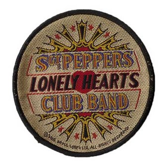 The Beatles patch - Sgt Pepper drum