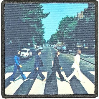 The Beatles opstrijk patch - Abbey Road