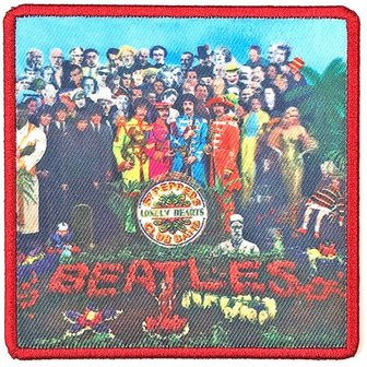 The Beatles opstrijk patch - Sgt Peppers