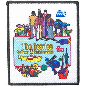The Beatles patch Yellow Submarine movie poster