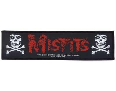 Misfits superstrip patch - Crossbones