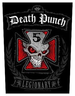 Five Finger Death Punch backpatch - Legionary