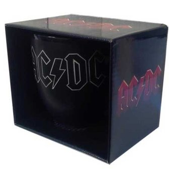 AC/DC mok - matt engraved logo