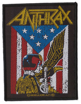 Anthrax patch - Judge Dredd
