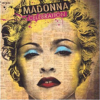 Madonna wenskaart - Celebration