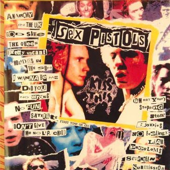 Sex Pistols wenskaart - Newspaper
