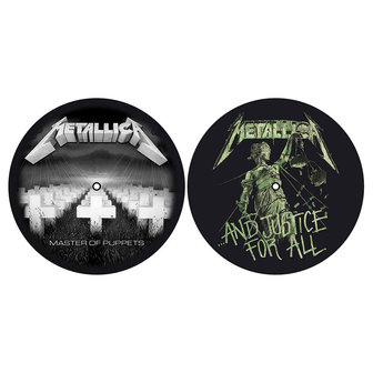 Metallica slipmat set - Master of Puppets / And Justice For All