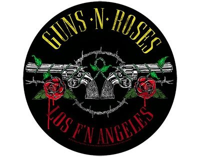 Guns N Roses backpatch - Los F N Angeles