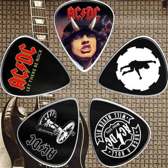 AC/DC plectrum set - Highway To Hell