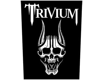 Trivium backpatch - Screaming Skull