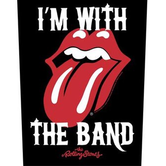 The Rolling Stones backpatch - I'm With the Band