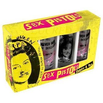 Sex Pistols - Cadeau set shotglazen