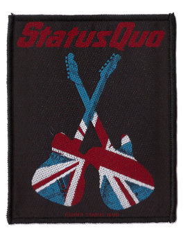 Status Quo patch - Guitars