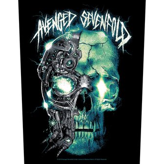 Avenged Sevenfold backpatch - Mechanical Skull