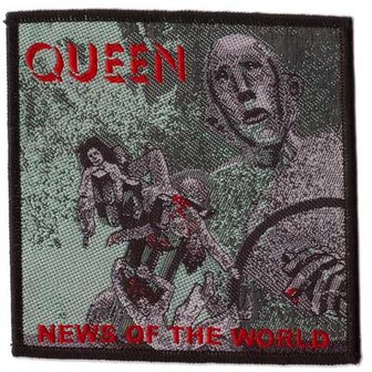 Queen patch - News Of The World