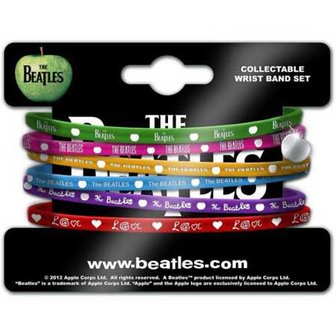 The Beatles armband set met apple bedeltje