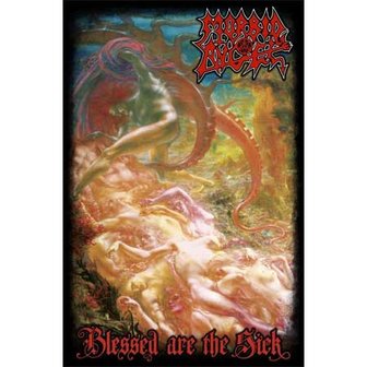Morbid Angel textielposter 'Blessed are the sick'