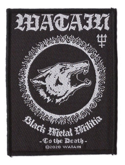 Watain patch - Black Metal Militia