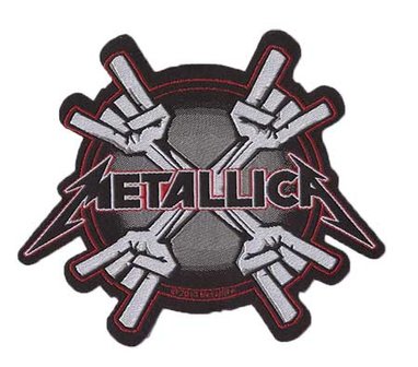 Metallica patch - Metal Horns