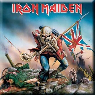 Iron Maiden magneet - The Trooper