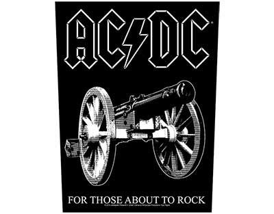 AC/DC  backpatch - For Those About To Rock