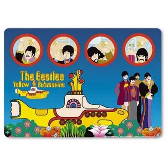 The Beatles muismat - Yellow Submarine