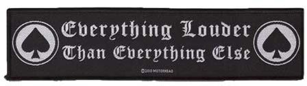 Motorhead superstrip patch - Everything louder