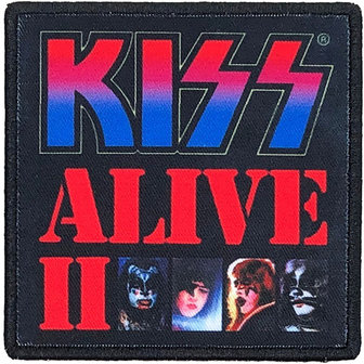 Kiss patch - Alive II