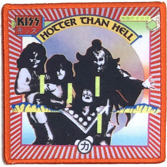 Kiss patch - Hotter Than Hell