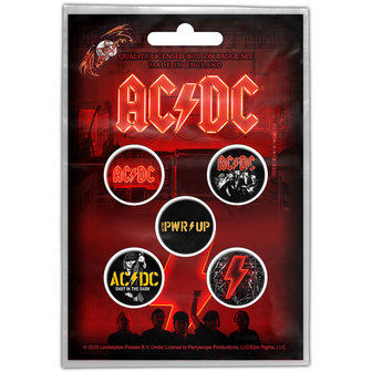 AC/DC button set - PWR-UP