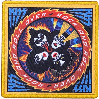 Kiss patch - Rock And Roll Over