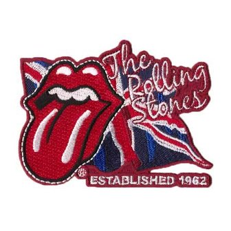 The Rolling Stones patch - Lick the flag