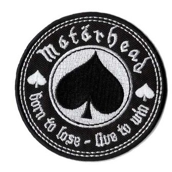 Motorhead patch - Born to lose  - Live to win
