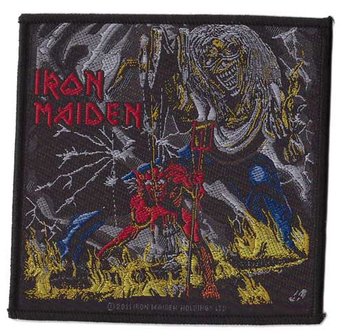 Iron Maiden patch - Number of the beast