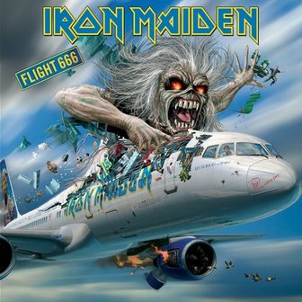 Iron Maiden wenskaart - Flight 666