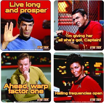 Star Trek onderzetter set