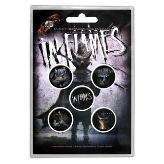In Flames button set - The Mask