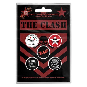 The Clash button set - London Calling
